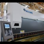 4-osiowa maszyna CNC do prasy krawędziowej 175 ton x 4000 mm ukoronowania z napędem CNC
