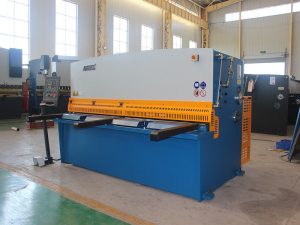 Cena fabryczna QC12Y-6X2500 cnc hydrauliczne swing beam shearing machine